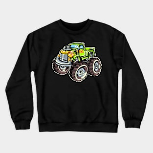 Big Foot Moster Truck Crewneck Sweatshirt